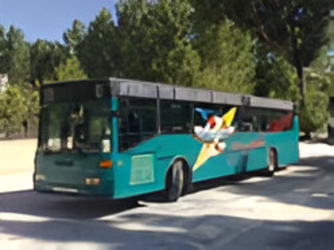 Autobús de transporte de Kayak Duratón